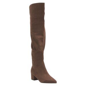 MARC FISHER LTD Suede Lottie Over The Knee Boots
